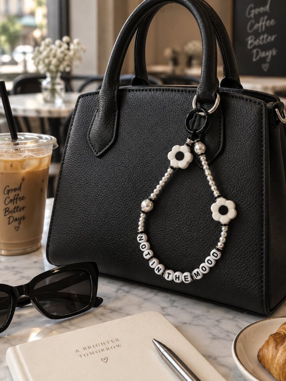 Not In The Mood Bag Charm